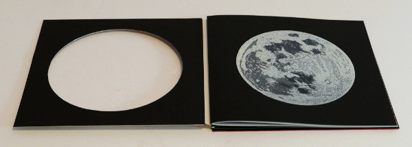 Moon section, cover open
