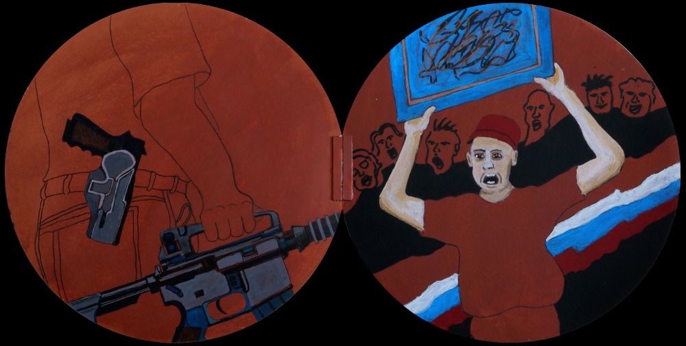 Ideology paintings 11 & 12