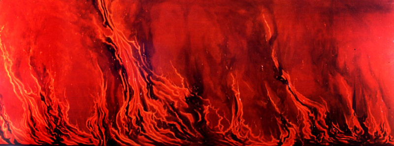 127 fire book painting