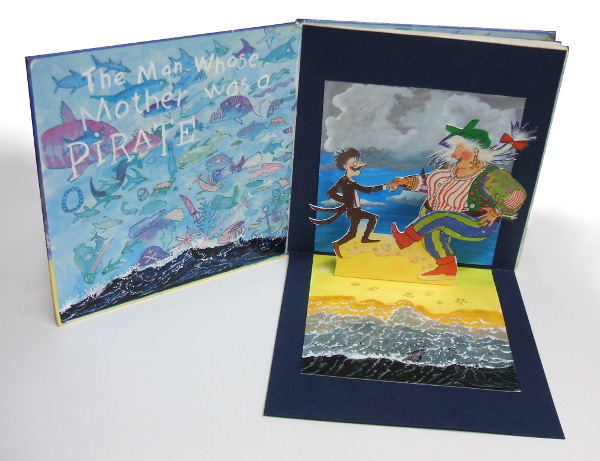 Collaborative Artist Books with the Delaware Valley Chapter of the 
			Guild Of Book Workers - The Man Whose Mother was a Pirate
